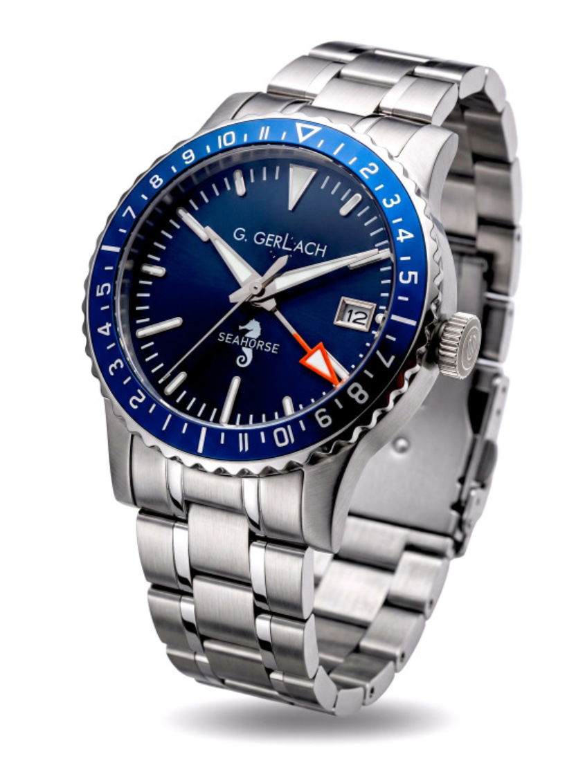 G.Gerlach Seahorse GMT Automatic 39,5 mm